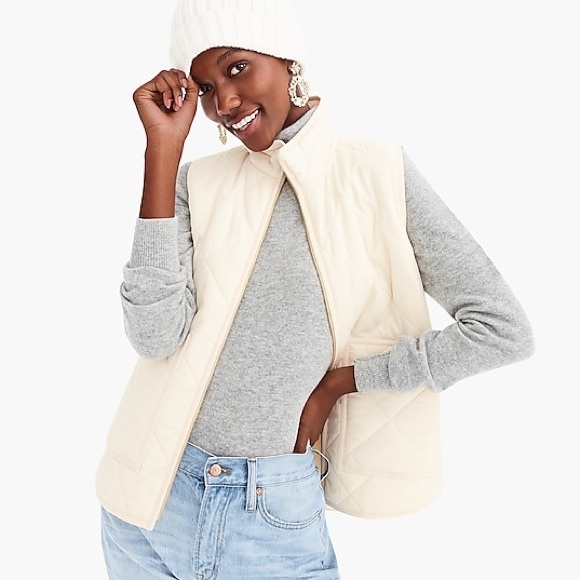 J. Crew Cream Vest - Picture 5 of 5